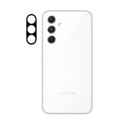 ZORE SAMSUNG Galaxy A54 5G Siyah 3D Kamera Camı Kamera Lens Koruyucu