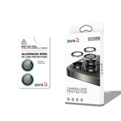 ZORE APPLE iPhone 16 16 Plus Sea Green CL-12 Premium Safir Parmak İzi Bırakmayan Anti-Reflective Kamera Lens Koruyucu