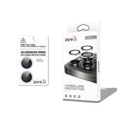 ZORE APPLE iPhone 16 16 Plus Rose Pink CL-12 Premium Safir Parmak İzi Bırakmayan Anti-Reflective Kamera Lens Koruyucu