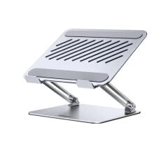 UGREEN 95187 LP966 Yükseklik ve Eğim Ayarlı 10-17.3 inç Uyumlu Katlanabilir Alüminyum Tablet ve Notebook Standı Gümüş