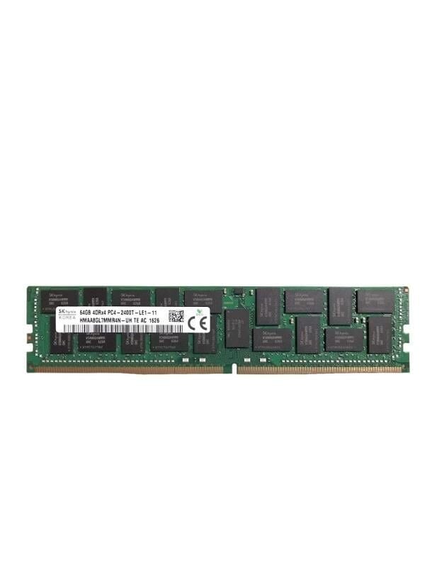 SK HYNİX 64GB 2400 MHz DDR4 PC4-19200 2Rx4 CL17 ECC RDIMM Sunucu Ram HMAA8GL7MMR4N-UH