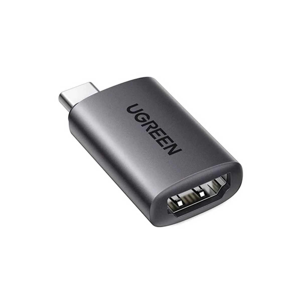UGREEN 70450 US320 USB-C to HDMI 2.0 4K 60Hz HDR HDCP 2.2 Görüntü ve Ses Dönüştürücü Adaptör Siyah