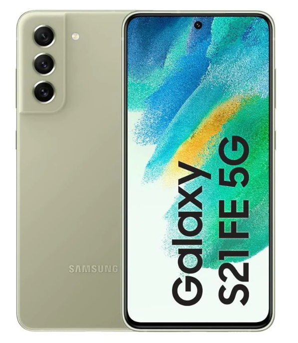 SAMSUNG Galaxy S21 FE 5G 128GB + 8GB Ram Snapdragon 2. Nesil Yeşil Cep Telefonu SM-G990B2/DS (Samsung TÜRKİYE Garantili)