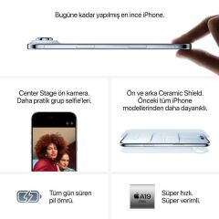 APPLE iPhone Air 512GB Pamuk Beyazı Cep Telefonu MG2T4TU/A (Apple TÜRKİYE Garantili)