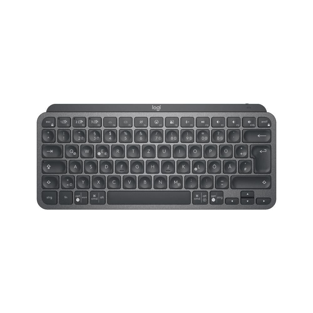LOGITECH MX Keys Mini Minimalist Aydınlatmalı Türkçe Q Klavye Kablosuz Bluetooth Siyah (920-010504)