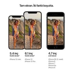 APPLE iPhone 12 128GB Mor Cep Telefonu MJNP3TU/A (Apple TÜRKİYE Garantili)