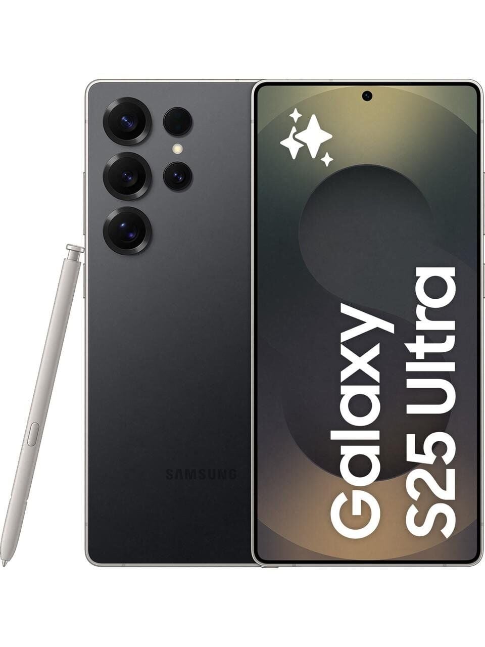 SAMSUNG Galaxy S25 Ultra 512GB + 12GB Ram Titanyum Siyah Cep Telefonu (SM-S938B/DS) (Samsung TÜRKİYE Garantili)