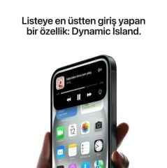 APPLE iPhone 15 128GB Siyah Cep Telefonu MTP03TU/A (Apple Türkiye Garantili)