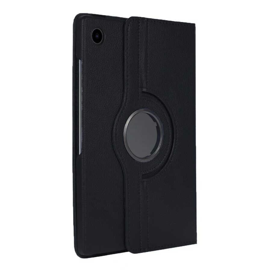 ZORE SAMSUNG Galaxy Tab A8 10.5'' SM-X200 Siyah 360 Derece Dönebilen Standlı Tablet Kılıfı