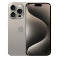 APPLE iPhone 15 Pro 128GB Natural Titanium Cep Telefonu MTUX3TU/A (Apple TÜRKİYE Garantili)