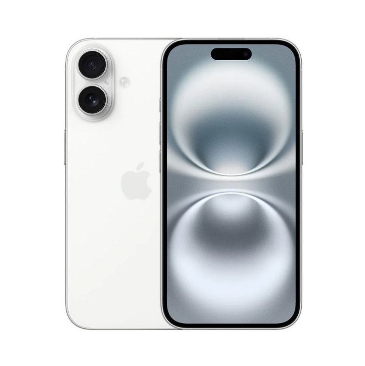 APPLE iPhone 16 128GB Beyaz Cep Telefonu MYE93TU/A (Apple TÜRKİYE Garantili)