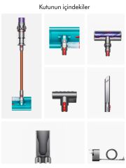 DYSON Cyclone V10 Submarine™ Islak ve Kuru Temizleme Özellikli Kablosuz Şarjlı Dikey Süpürge (Dyson TÜRKİYE Garantili)