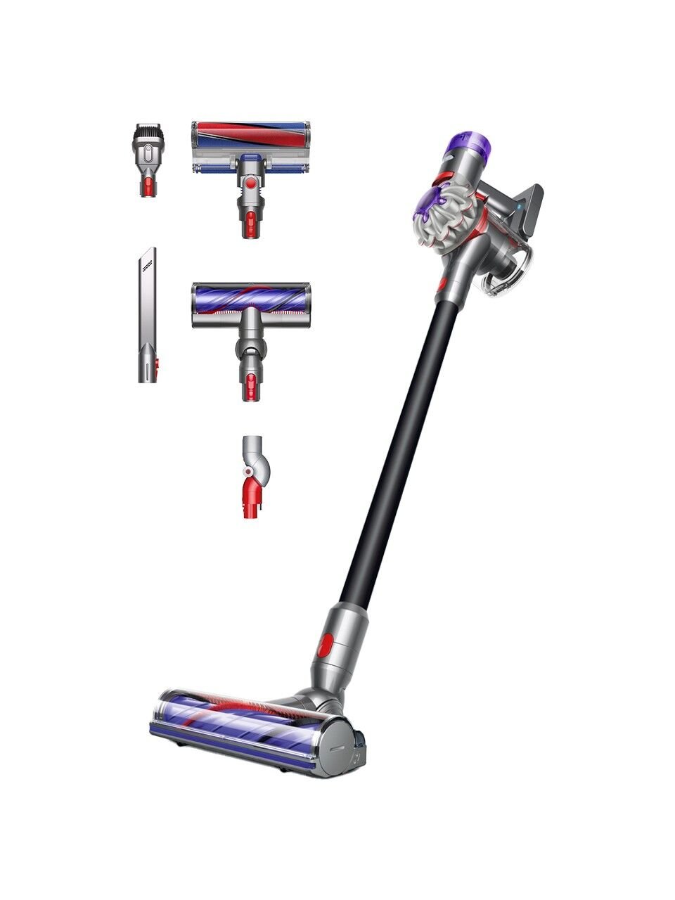 DYSON V8™ Total Clean Kablosuz Şarjlı Dikey Süpürge Gri Siyah (Dyson TÜRKİYE Garantili)