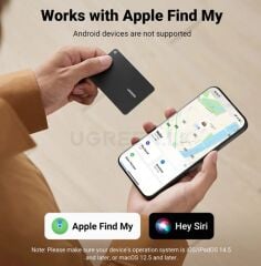 UGREEN 45298 CM817 IP68 Smart Finder FineTrack Slim Akıllı Konum Belirleyici