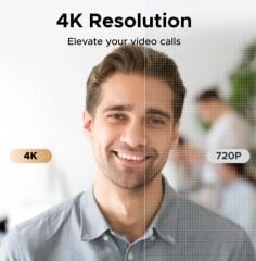 UGREEN 65381 CM831 4K 30Hz Ultra HD  Mikrofonlu USB Webcam Kamera - 2