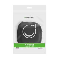 UGREEN 40816 LP128 Darbeye ve Suya Dayanıklı Kablo Düzenleyici Kulaklık Taşıma Çantası Siyah