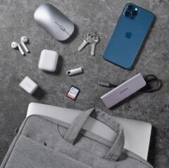 UGREEN 20448 LP437 Çizilmeye Dayanıklı ve Su Geçirmez Kumaş 13''-13.9'' Notebook Çantası Gri