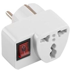 8673 POWERMASTER Çok Amaçlı Universal Tekli Anahtarlı İngiliz Fiş