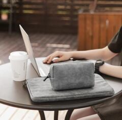 UGREEN 80359 LP285 Elektronik Aksesuar Düzenleyici Saklama Çantası Beyefendi Grisi