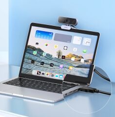 UGREEN 15728 CM678 1080p HD Mikrofonlu USB Webcam Kamera