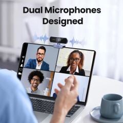 UGREEN 15728 CM678 1080p HD Mikrofonlu USB Webcam Kamera