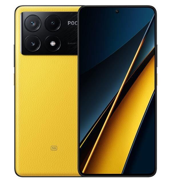 POCO X6 Pro 5G 512GB + 12GB Ram Sarı Cep Telefonu (Poco TÜRKİYE Garantili)