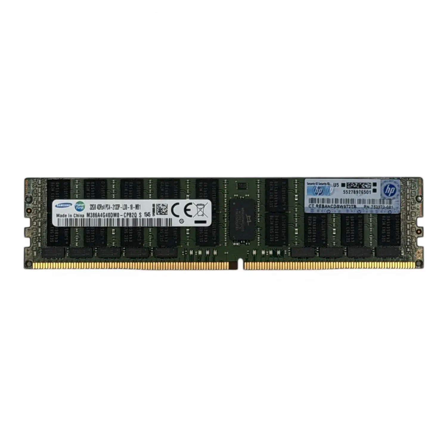 SAMSUNG 32GB DDR4 2133MHz 4DRx4 PC4-2133P ECC Sunucu Ram M386A4G40DM0-CPB2Q
