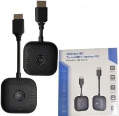 COVERZONE S1-HD-TX/RX Kablosuz Görüntü Aktarıcı S1 HDMI 1080P 60Hz Tak Çalıştır TV PC Bağlantı Kiti Wireless HD Transmitter Receiver Kit - 2