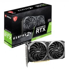 MSI GeForce RTX3060 Ventus 2x 12G OC 12GB 192Bit GDDR6 PCIe 4.0 x16 3xDisplayPort 1xHDMI Ekran Kartı