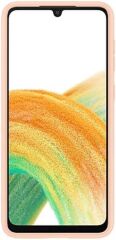 SAMSUNG Galaxy A33 5G Şeftali Rengi Kart Yuvalı Kılıf Samsung EF-OA336TPEGWW
