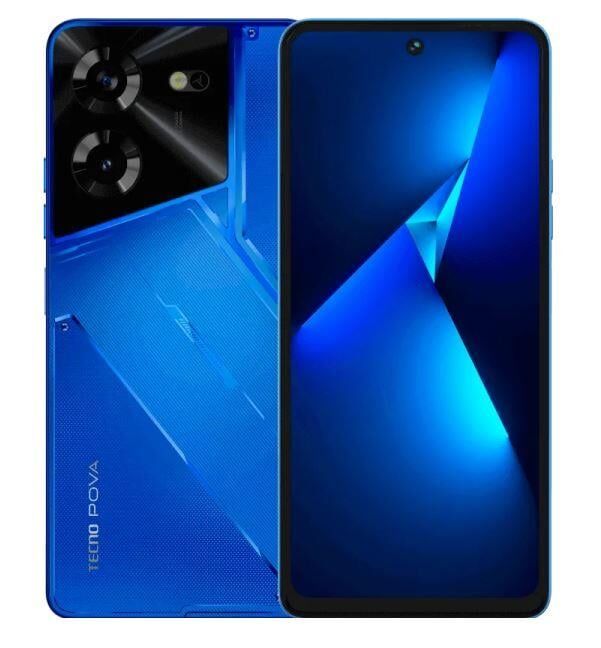 TECNO Pova 5 256GB + 8GB Ram Kasırga Mavi Cep Telefonu LH7N (Tecno TÜRKİYE Garantili)