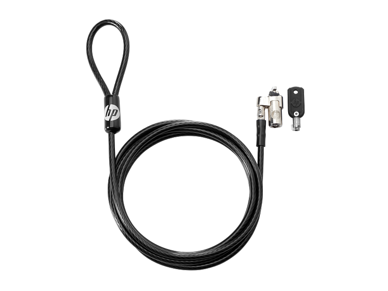 HP Master Keyed Cable Lock 10mm T1A63AA 183cm Anahtarlı Kablo Kilidi NA