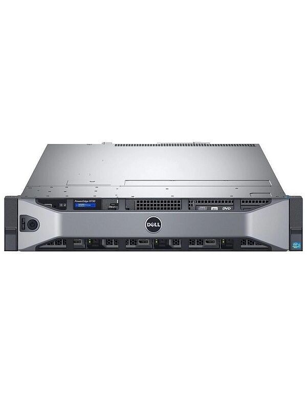 (2.EL) DELL R730-8SFF 2x E5-2630 V4 CPU 32GB DDR4 300GB 10Kx2 16G Hba 1GB Raid 2x750W
