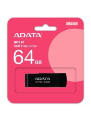 ADATA UC310 64GB USB 3.2 USB Bellek Siyah UC310-64G-RBK - 2