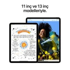 APPLE iPad Air M2 128GB Wi-Fi + Cellular 11'' Liquid Retina Ekran iPadOS Uzay Grisi Tablet MUXD3TU/A (Apple TÜRKİYE Garantili)