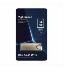 ELBA 64GB USB 2.0 USB Bellek Metal Gümüş