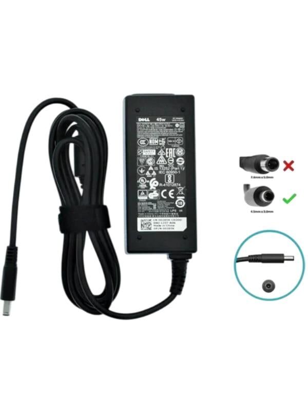 DELL 19.5 Volt 2.31 Amper 45W 4.5*3.0 Uçlu Orijinal Notebook Adaptör 0285K