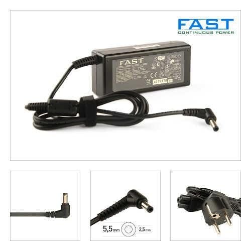 FAST CMADP092 AD80 65W 19 Volt 3.42 Amper 5.5*2.5 Uçlu Asus Toshiba Casper Monster Notebook Adaptör