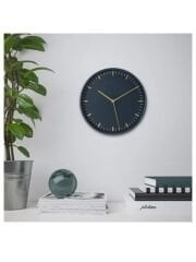 IKEA Skarig Duvar Saati Mavi 26cm - 2
